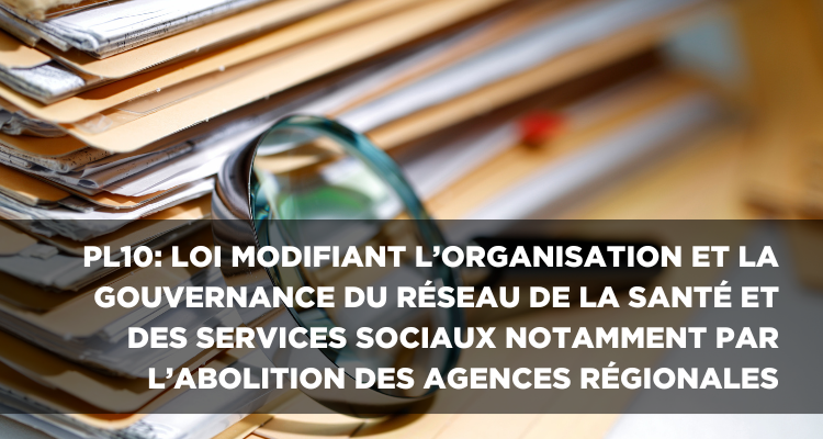 La FIQ salue l’adoption de plusieurs de ses recommandations dans le projet de règlement du MSSS visant à encadrer et abolir le recours aux MOI