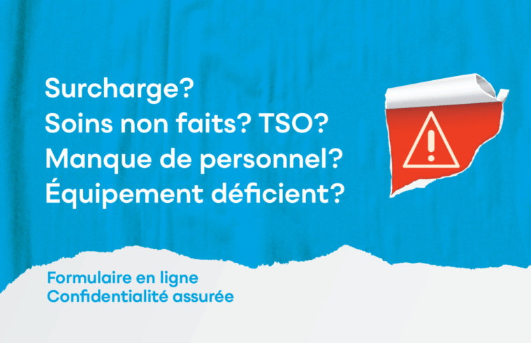 Formulaire de soins sécuritaires