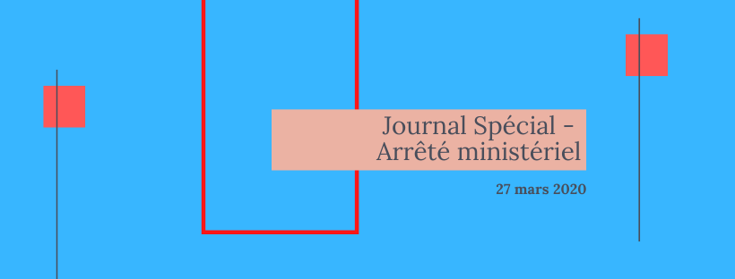 Journal Spécial – Arrêté ministériel – Syndicat des professionnelles en ...