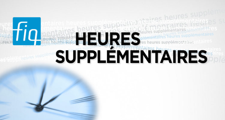 Un nouveau dépliant pour aider à contrer le recours aux heures supplémentaires