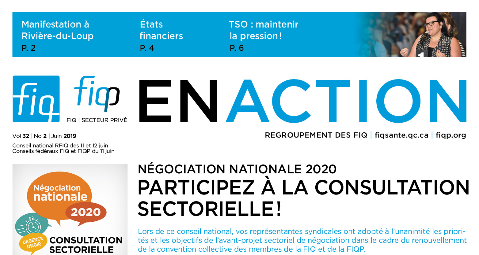 Le nouveau Journal En Action est maintenant disponible