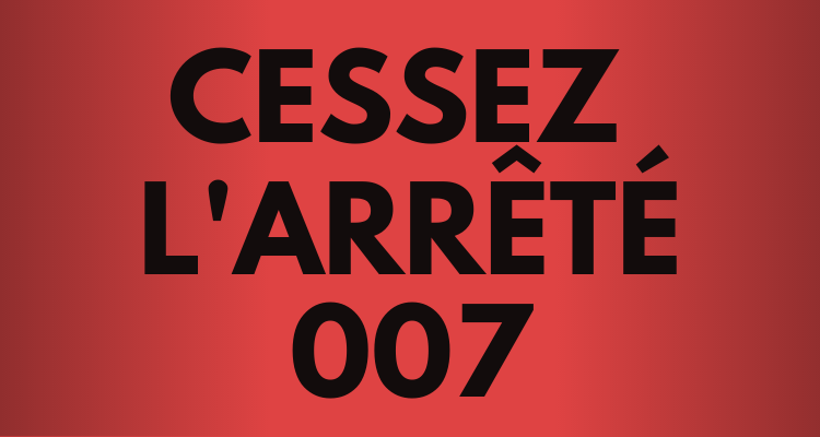 La FIQ et la FIQP déposent une requête en Cour pour que cesse l’utilisation abusive de l’arrêté ministériel