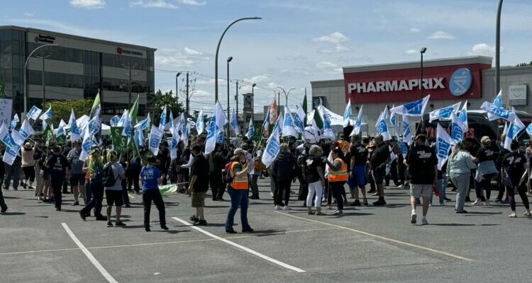 Les professionnelles en soins font pression sur les élu-e-s au Conseil général de la CAQ