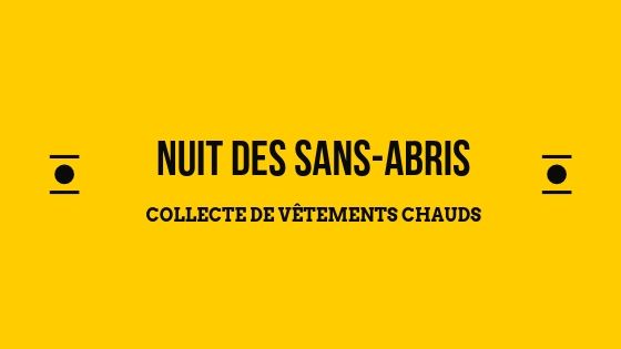 Nuit des sans-abris