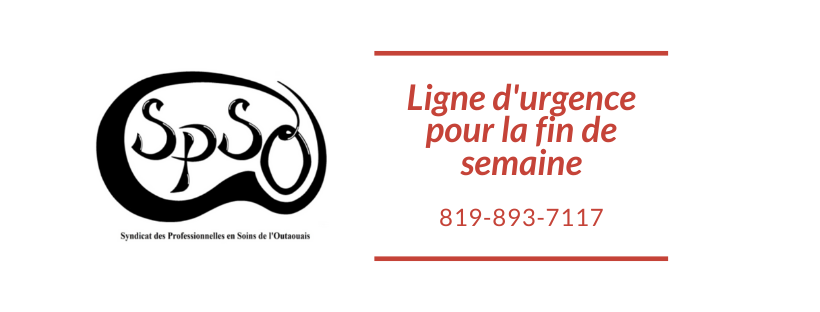 Tract #7 – Ligne d’urgence pour la fin de semaine