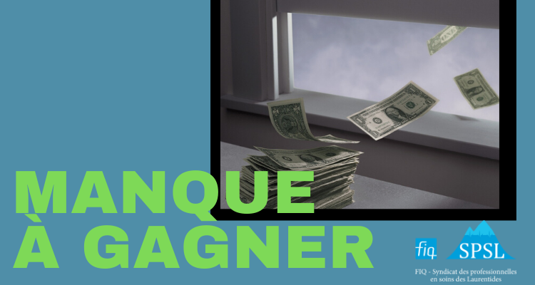 Formulaire Manque à gagner