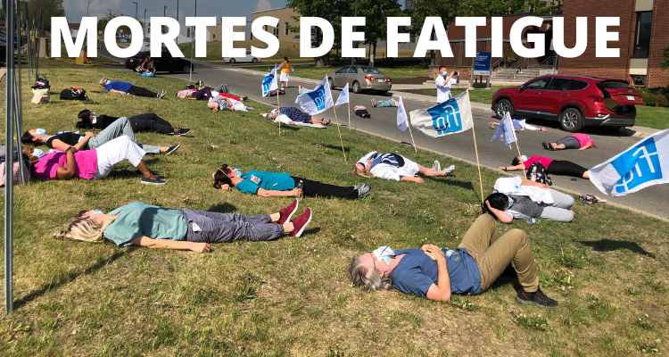 Les professionnelles en soins des Laurentides « mortes de fatigue »