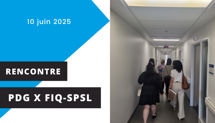 Rencontre avec la PDG du CISSS des Laurentides