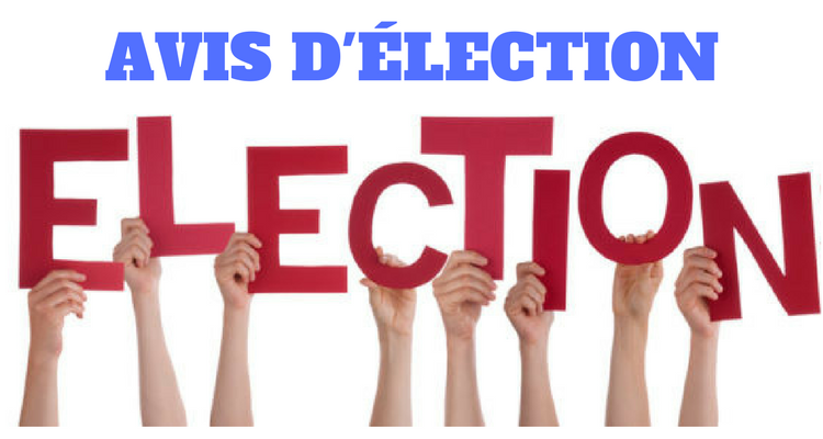 Rappel : Avis de mise en candidature