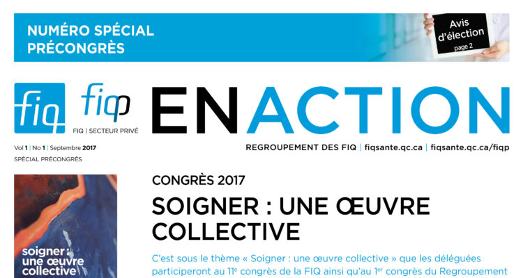 Le FIQ en Action précongrès maintenant disponible